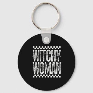 Witchy Woman Soky Mama Retro Halloween Season Quot Key Ring