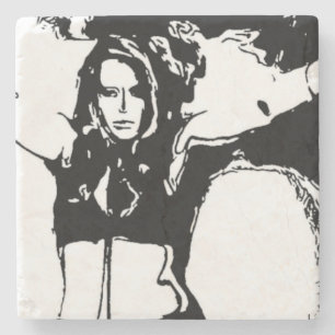 Witchy Woman Stone Coaster