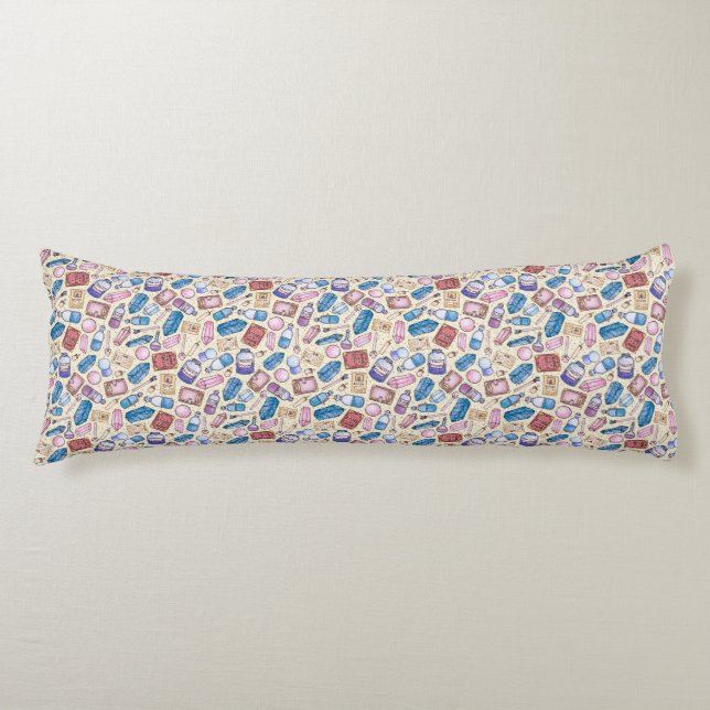 Witchy Wonders Body Pillow (Front)