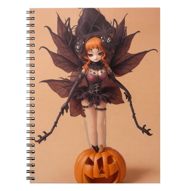 Witchy Wonders Halloween Notebook (Front)