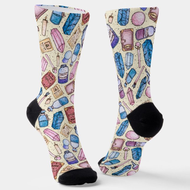 Witchy Wonders Socks #2 (Angled)