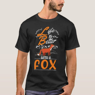 with a Fox 1 T-Shirt