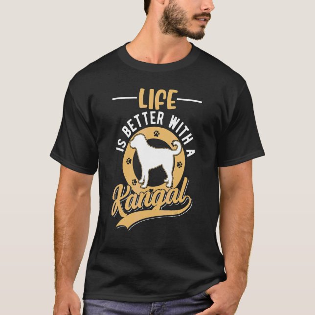 With A Kangal T-Shirt (Front)