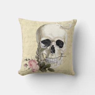 With a rose between my teeth cushion