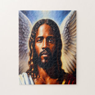 With Angel Wings 252-Piece Christian Jigsaw Puzzle