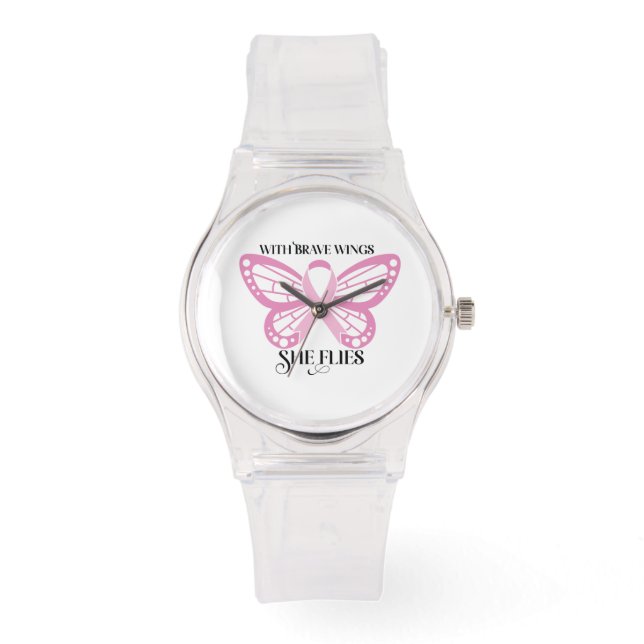 With Brave Wings She Flies Watch (Front)