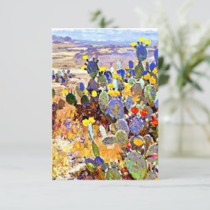 With Cacti, Julian Onderdonk, Thank You Card