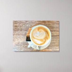 With Compliments Cafe Canvas Print