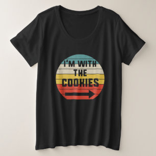 With Cookies Halloween Matching Couple Gift Plus Size T-Shirt