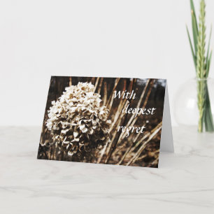with deepepest regret card