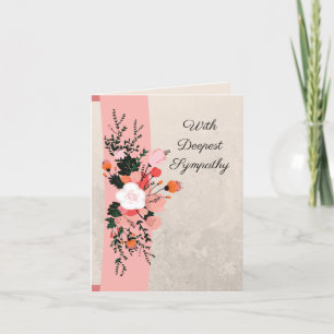 With Deepest Sympathy Card