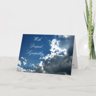 With Deepest Sympathy Card