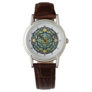 With digits beautiful Azulejo Elegance Watch
