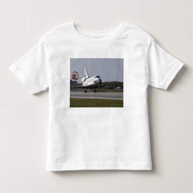 With drag chute unfurled toddler T-Shirt (Front)