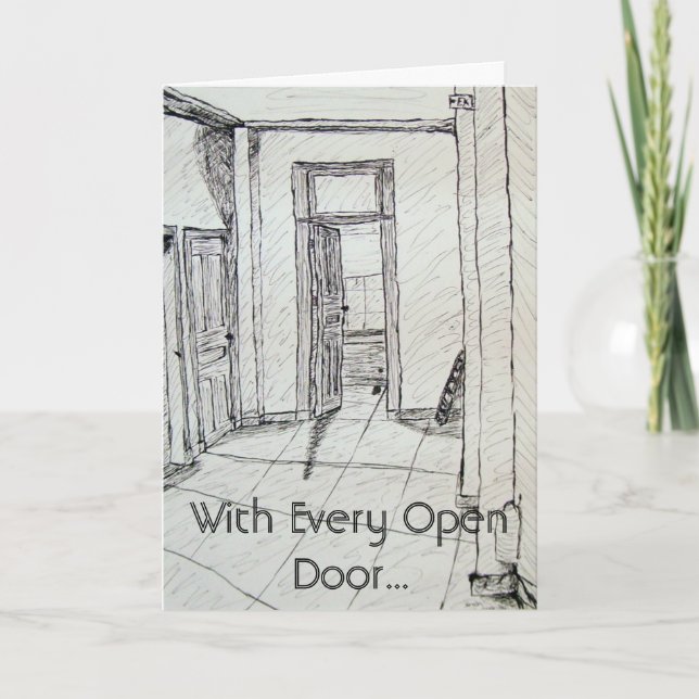 With Every Open Door... Card (Front)
