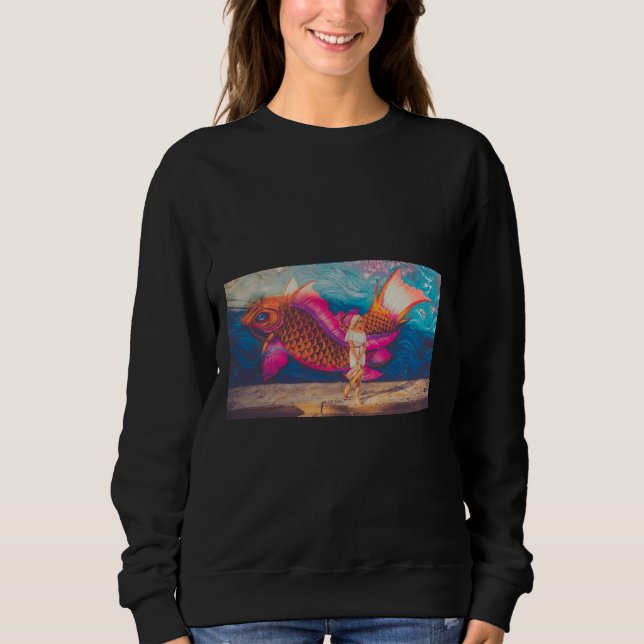 With Fish Sweatshirt (Front)