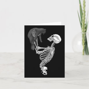 With God All Things Are Possible Girl Women Breast Card