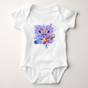 With God Hearts Baby Bodysuit