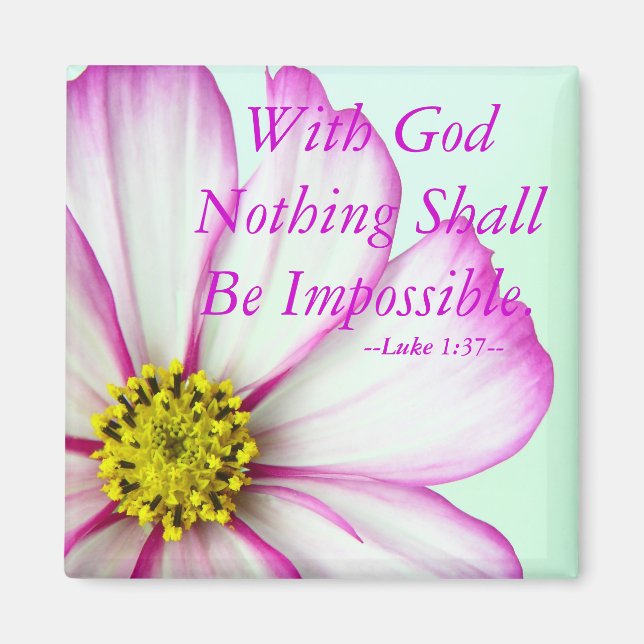 With God Magnet (Front)
