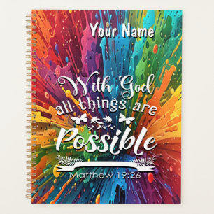 With God Matthew 19-26 Planner