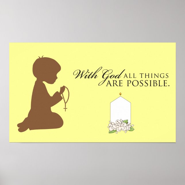 With God Poster (Front)