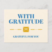 With Gratitude Grateful for You Thank You