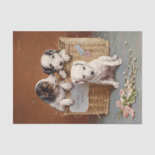 With Hearty Good Wishes by Carl Reichert Tissue Paper