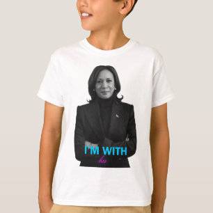 With Her Kamala Vote For 2024 President Kamala-har T-Shirt