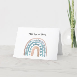 With Hope and Healing Thank You Card