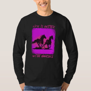 With Horses T-Shirt