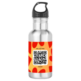 With individual personal song per QR code 532 Ml Water Bottle