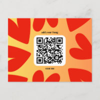 With individual personal song per QR code