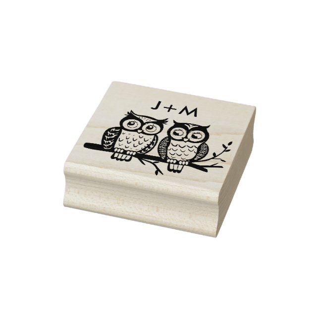 With initials 🌈 Eternal Unity  Rubber Stamp (Stamp)