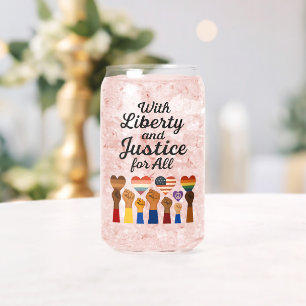 With Liberty and Justice for All Protest Freedom Can Glass