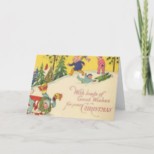 With Loads of Good Wishes For Your Christmas Holiday Card