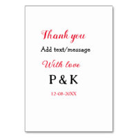 With love add couple name letter thank you add dat