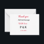 With love add couple name letter thank you add dat card<br><div class="desc">design</div>