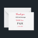 With love add couple name letter thank you add dat card<br><div class="desc">design</div>