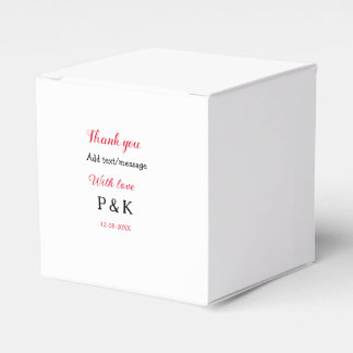 With love add couple name letter thank you add dat favour box