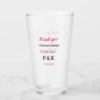 With love add couple name letter thank you add dat