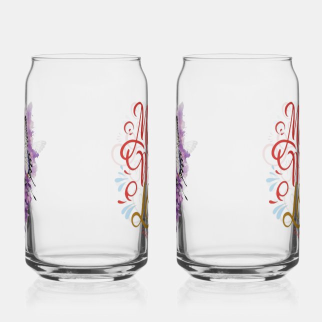 with love can glass (Right)