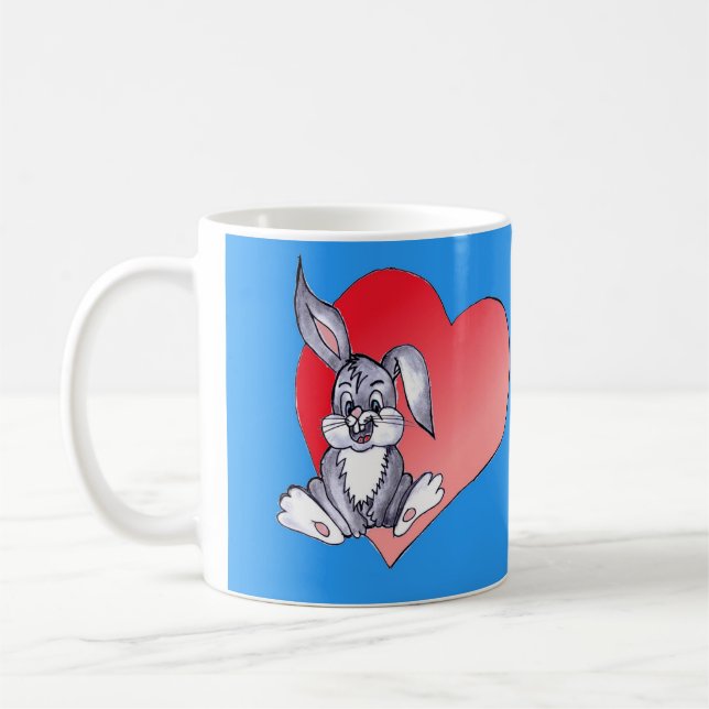 With love coffe mug (Left)