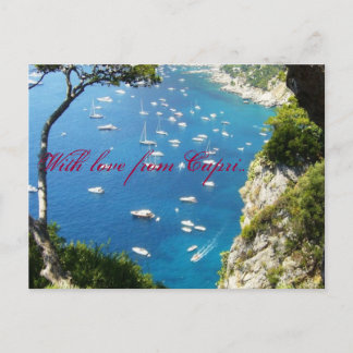 With love from Capri Postcard