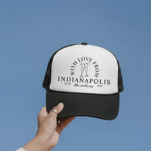 With Love From Destination Wedding Merch Trucker Hat