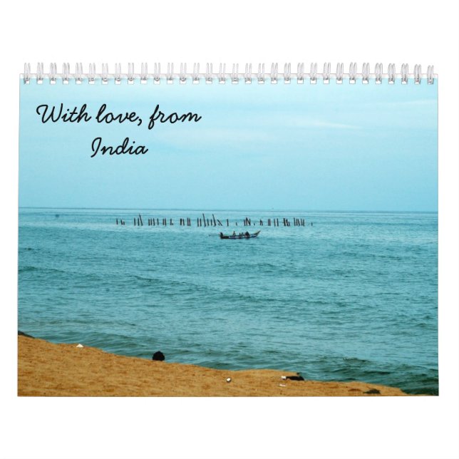With Love from India Calendar (Cover)