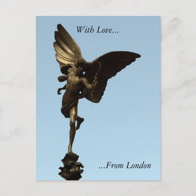 With Love From London Postcard (Front)