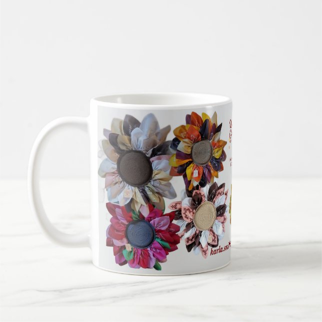 With Love, Gramma Wreath Mug (Left)
