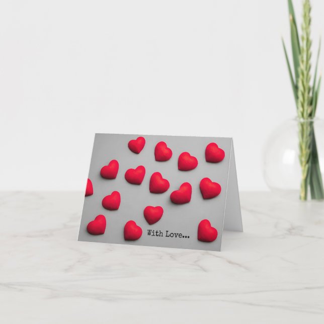 With Love... Holiday Card (Front)