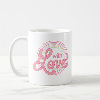 with love mug design