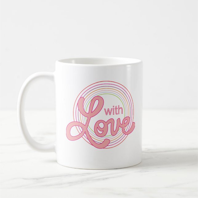 with love mug design  (Left)